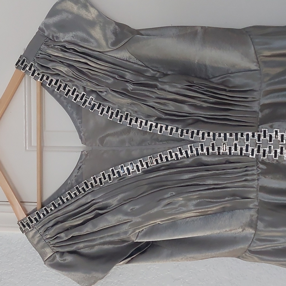Custom made evening dress sz 12 never worn